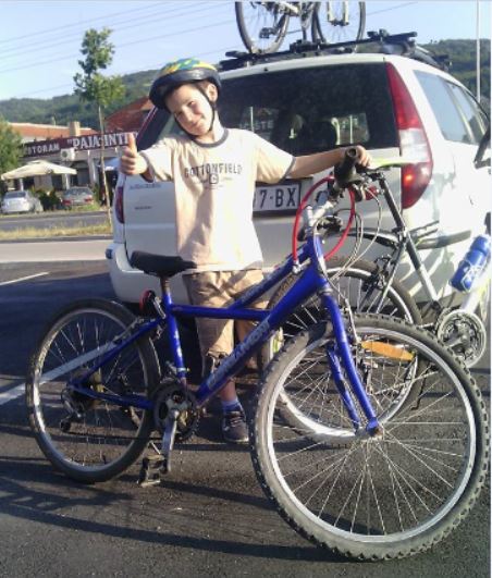 27-hour cycling relay, June 2016