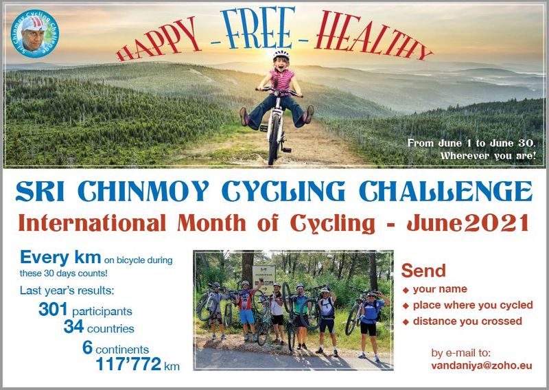 International Month of Cycling - June 2021